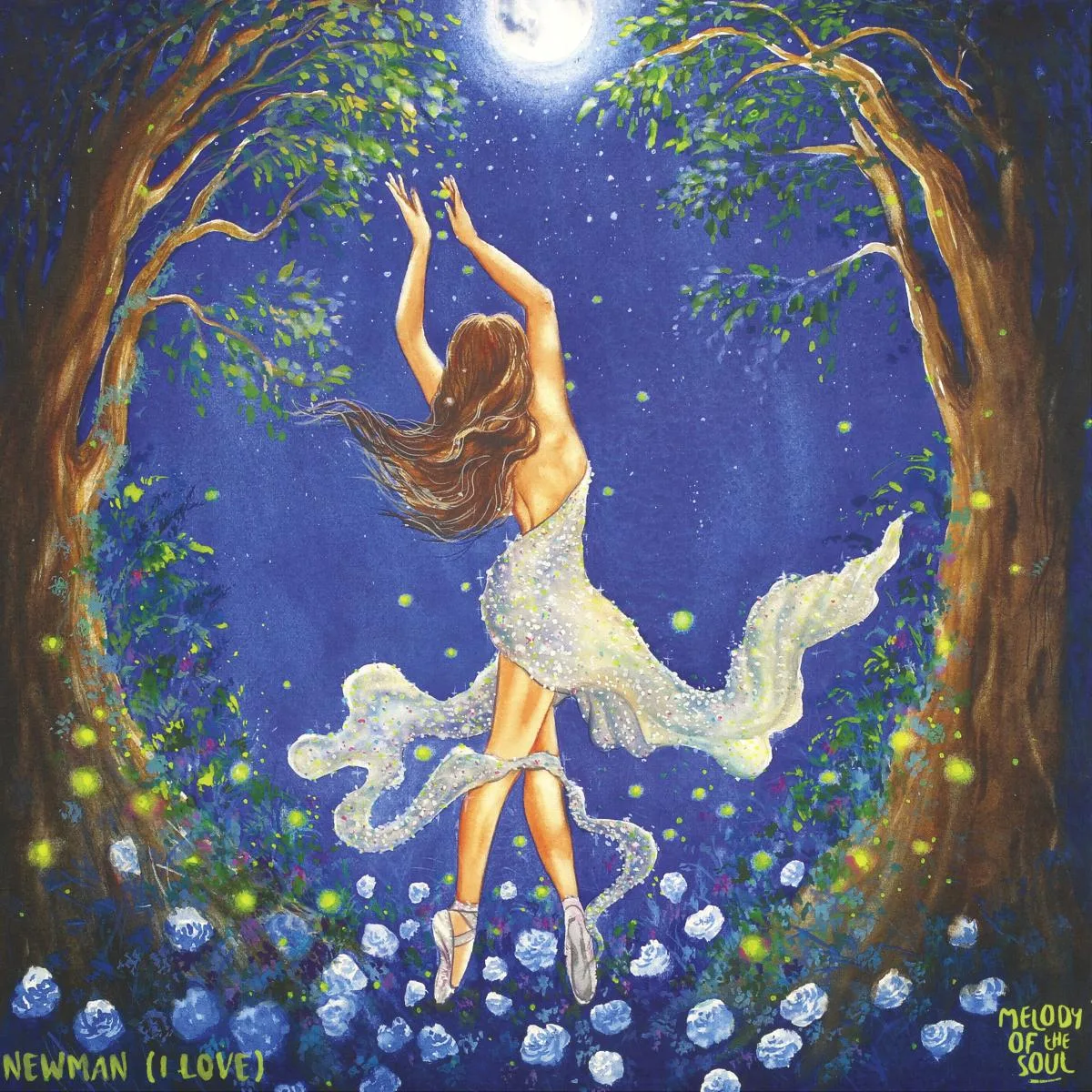 Обратная сторона обложки — M.O.S., Newman (I Love) — Imotski / The Moon and the Stars