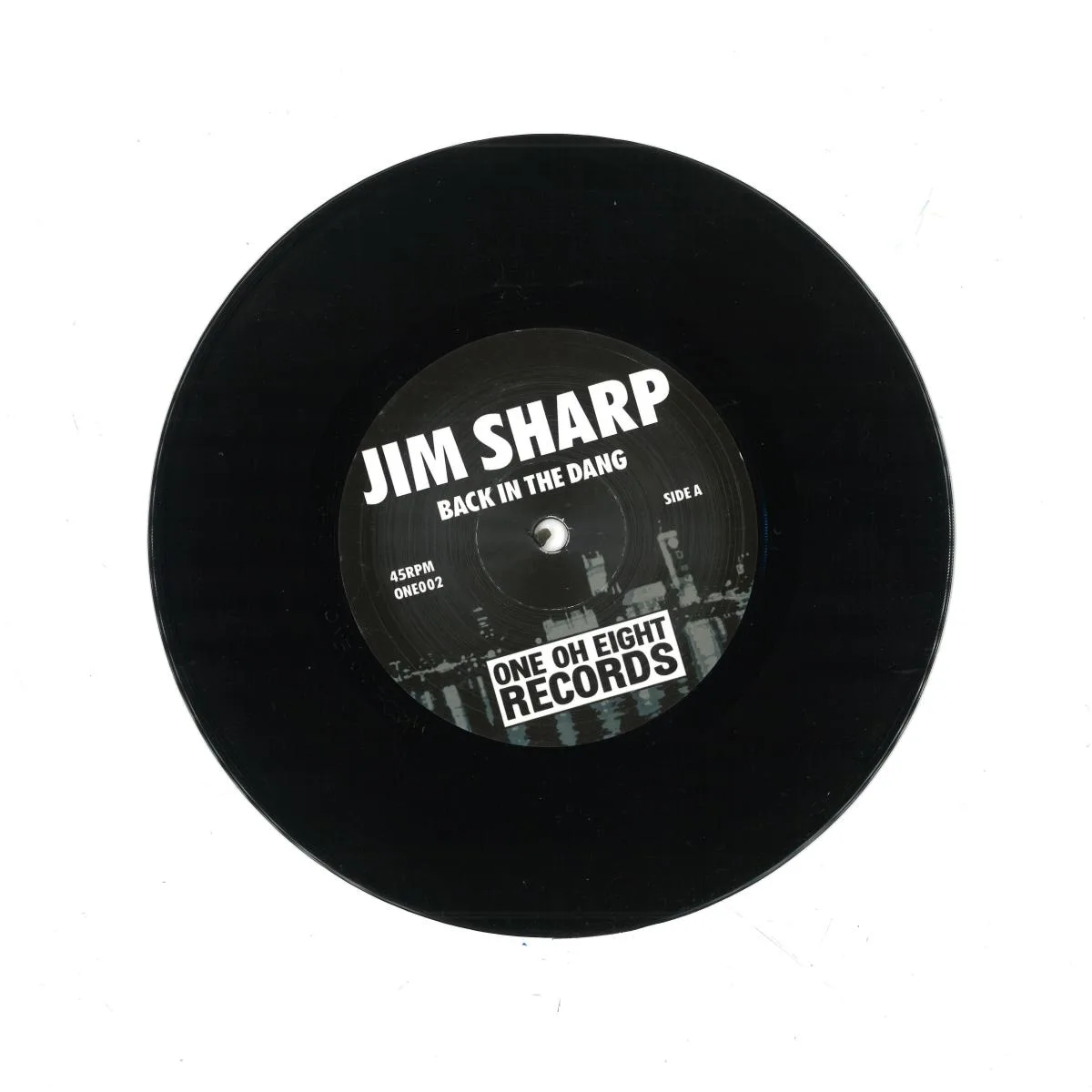 Front cover — Jim Sharp/Double A — Back in the Dang/Wanna be Down