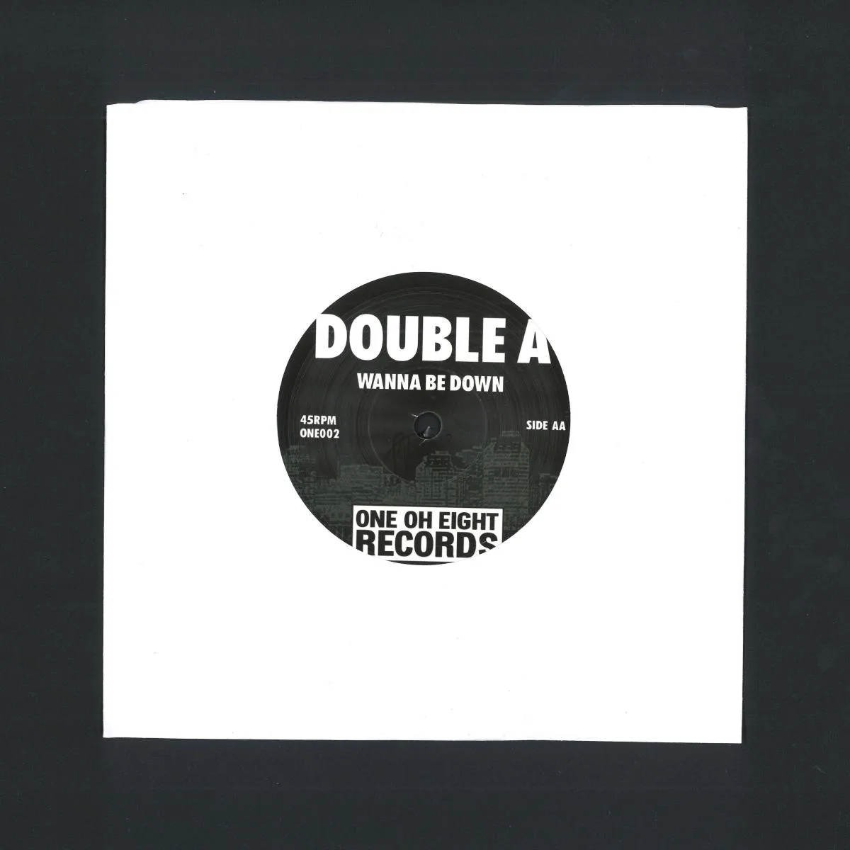 Обратная сторона обложки — Jim Sharp/Double A — Back in the Dang/Wanna be Down