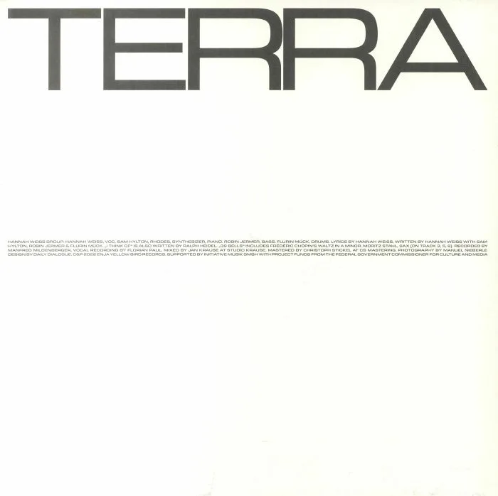 Hannah WEISS — Terra