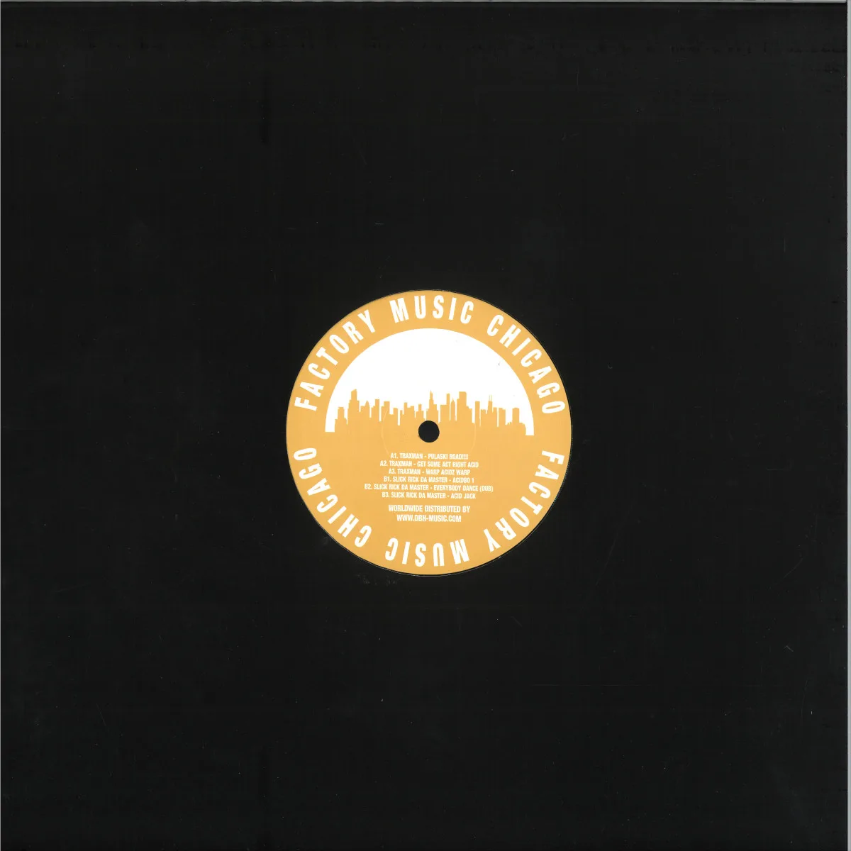 Back cover — Traxman&Slick Rick Da Master — Grimy Acid EP
