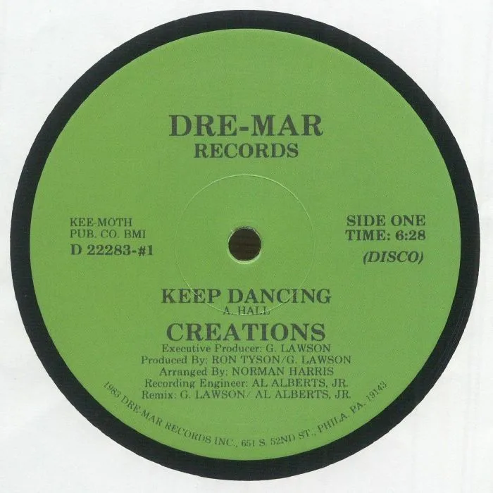 CREATIONS — Keep Dancing (reissue)