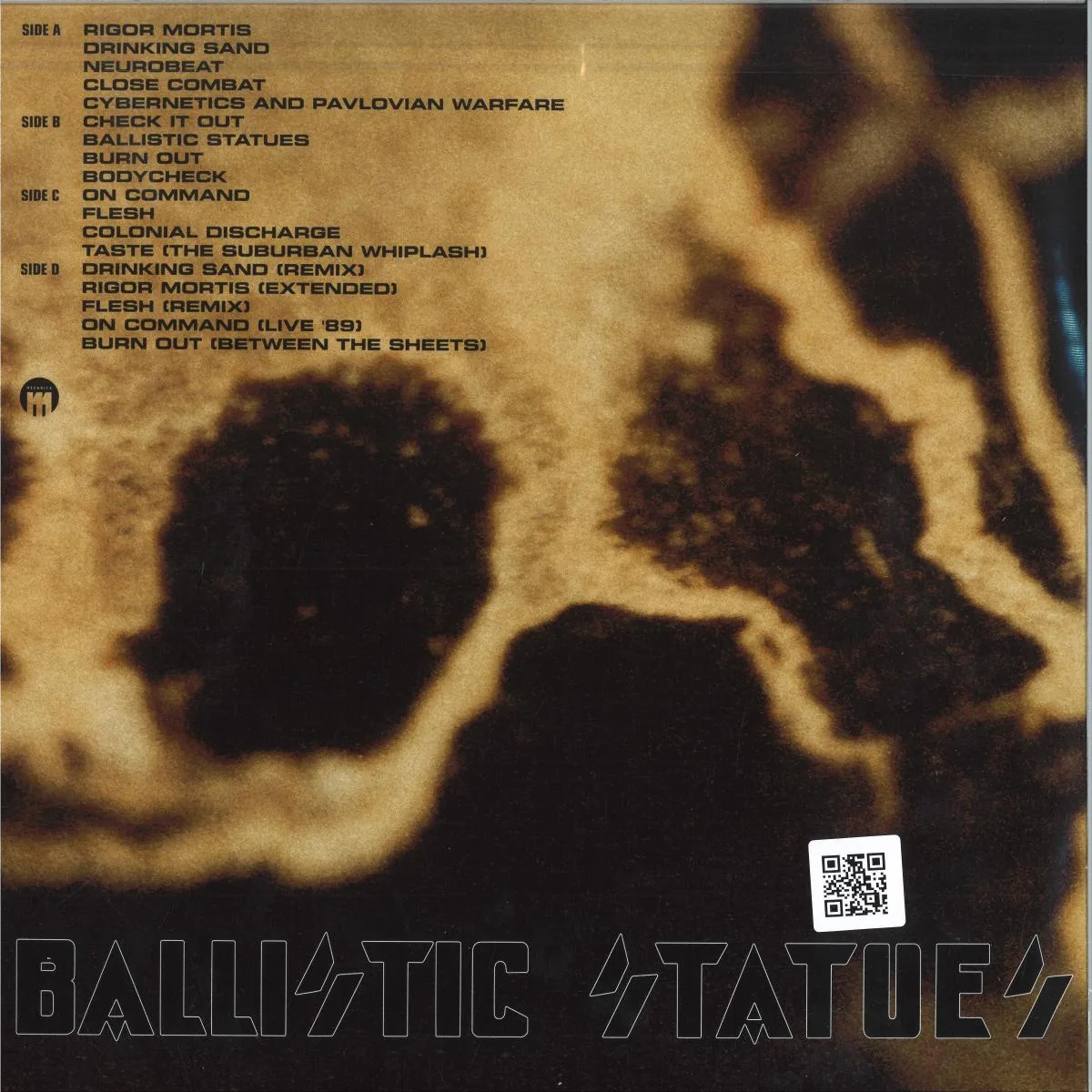 Back cover — A SPLIT-SECOND — BALLISTIC STATUES (2x12")