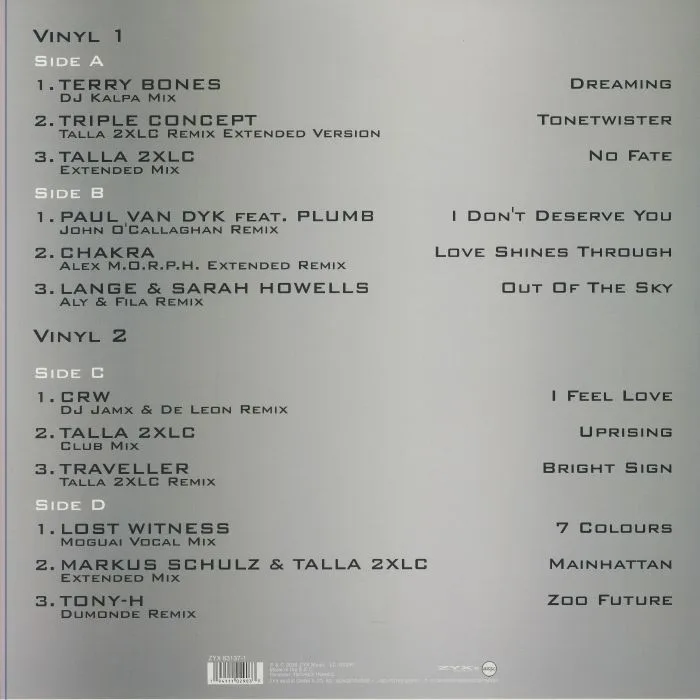 Back cover — VARIOUS — 25 Years Techno Club Compilation Vol 2