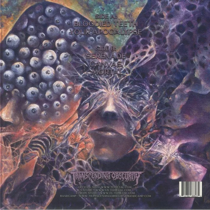 Back cover — MORS VERUM — Canvas