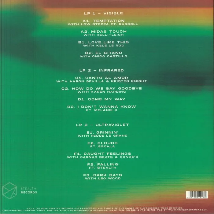 Back cover — Roger SANCHEZ — Spectrum
