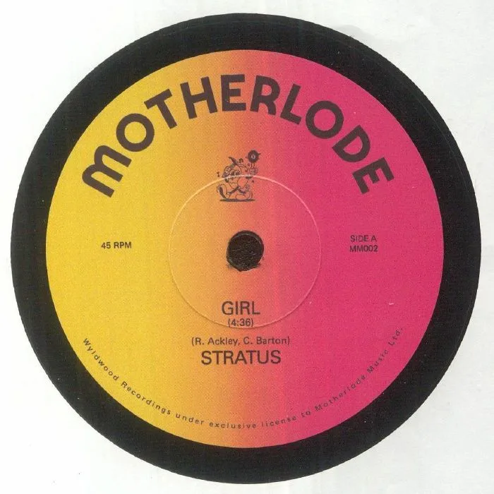 Front cover — STRATUS — Girl (reissue)