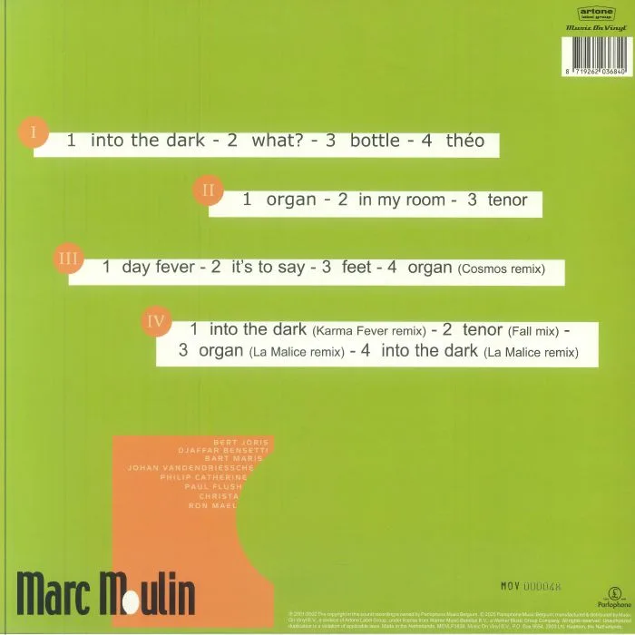 Back cover — Marc MOULIN — Top Secret (Expanded Edition)