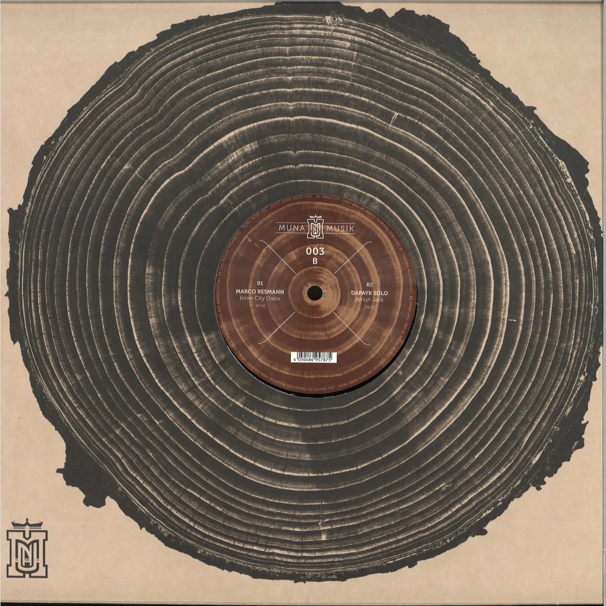 Back cover — Various — Muna Musik 003