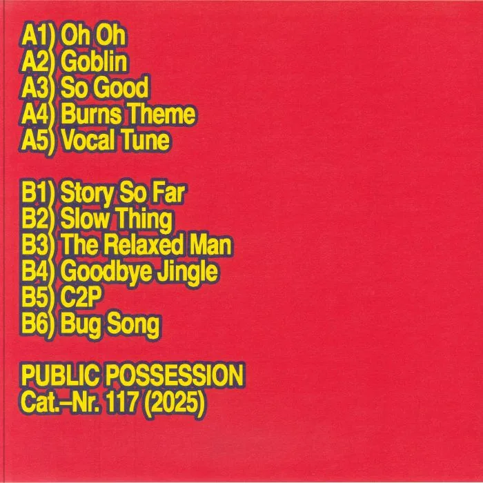Back cover — Eden Burns — And The Make Believers (LP)
