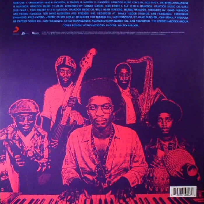 Back cover — Herbie HANCOCK — Head Hunters