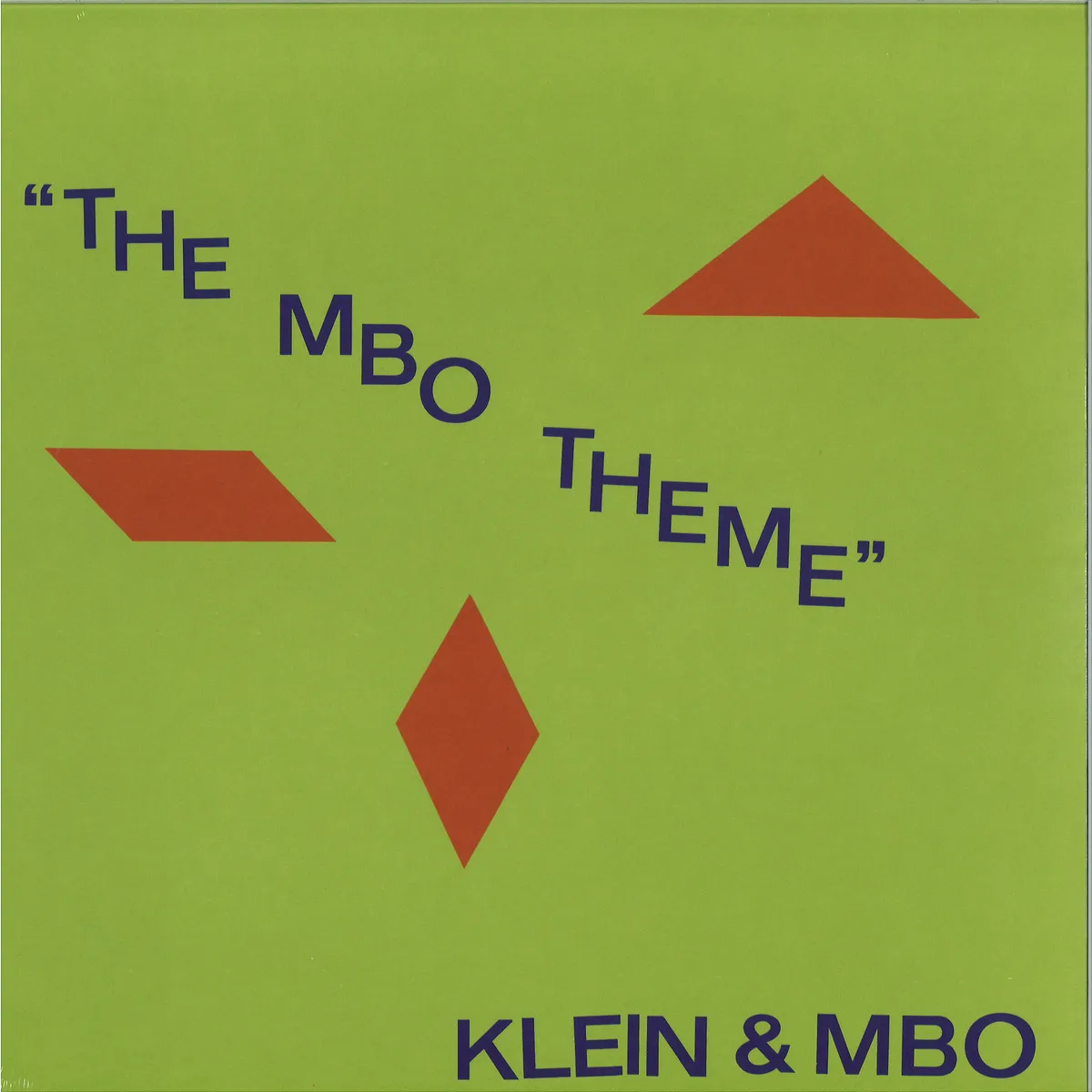 Лицевая сторона обложки — Klein&Mbo — The Mbo Theme