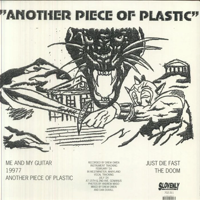 Обратная сторона обложки — SICK THOUGHTS — Another Piece Of Plastic (reissue)