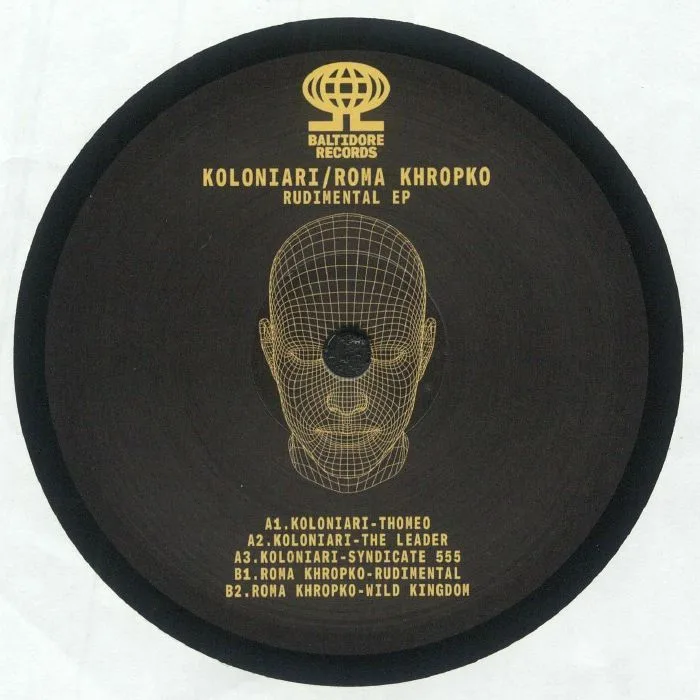Лицевая сторона обложки — KOLONIARI / ROMA KHROPKO — Rudimental EP
