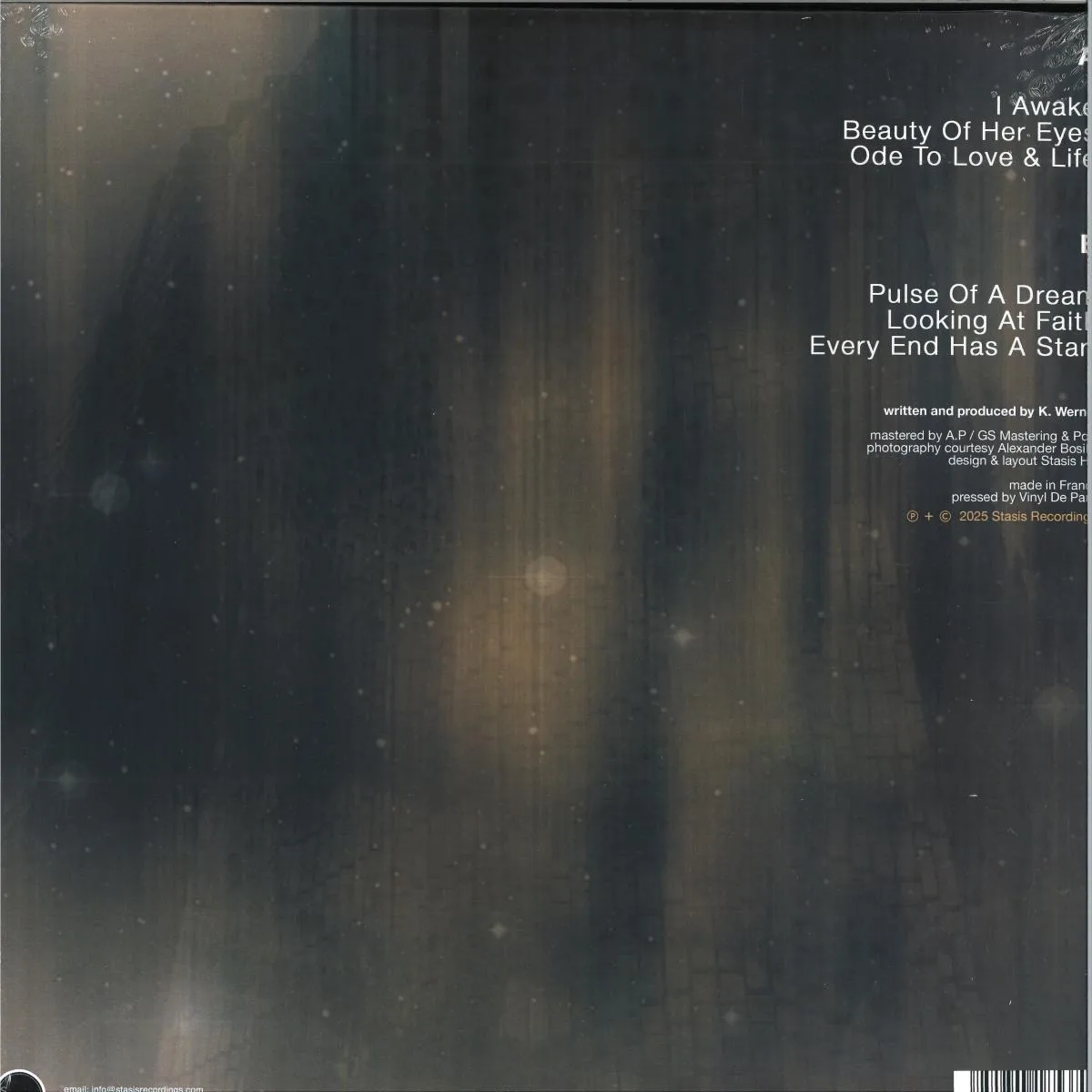 Back cover — Midnat — Stars