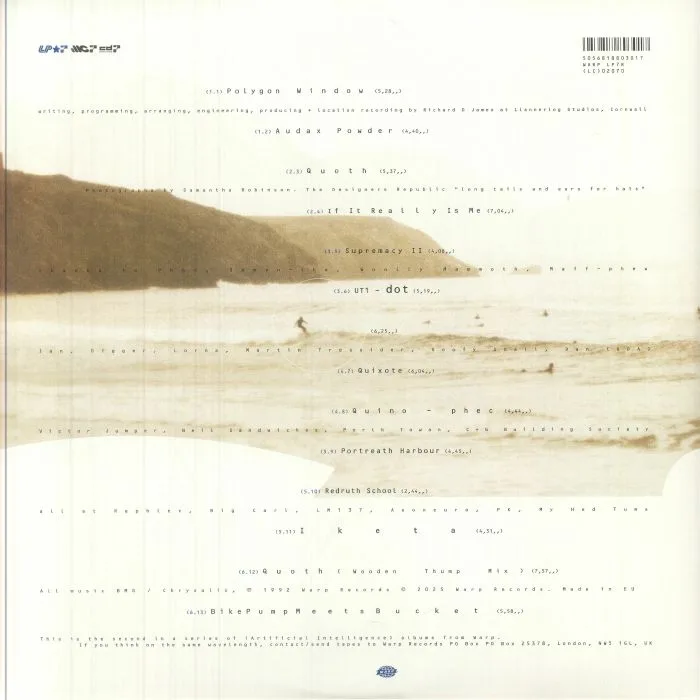Back cover — POLYGON WINDOW — Surfing On Sine Waves (Expanded Edition)