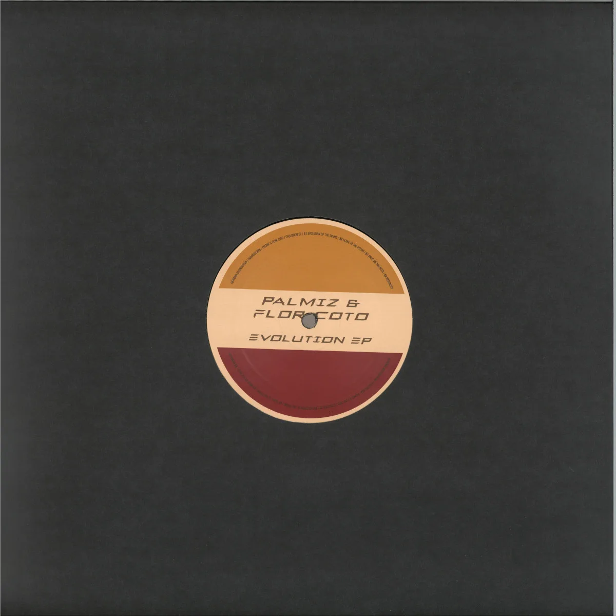 Back cover — Palmiz&Flor Coto — Evolution EP