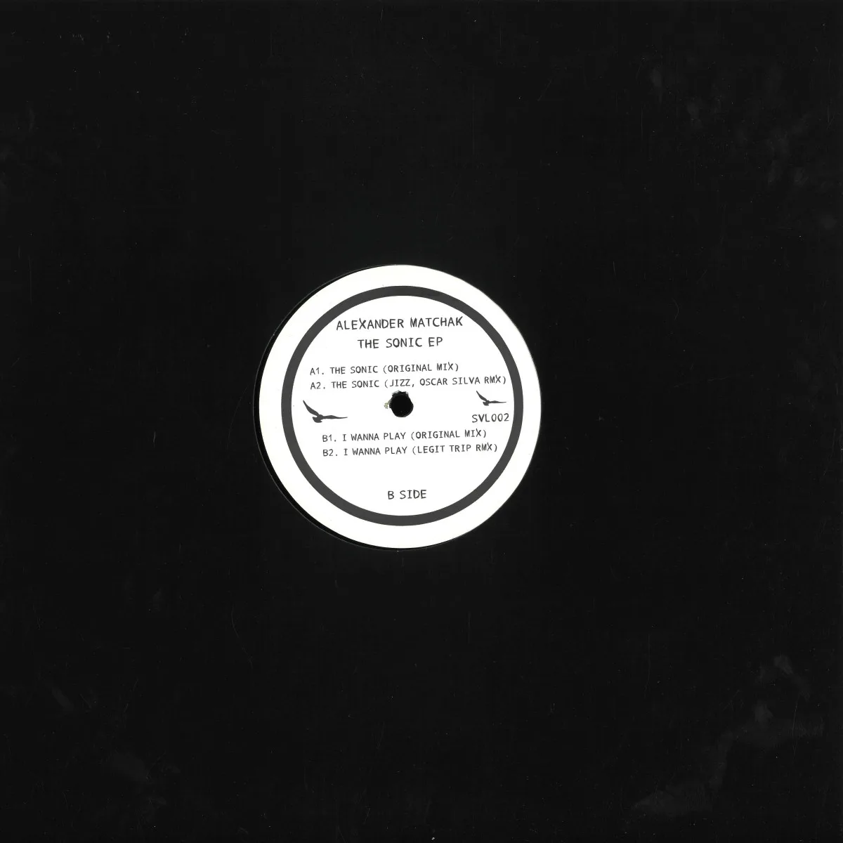 Обратная сторона обложки — Alexander Matchak — The Sonic EP