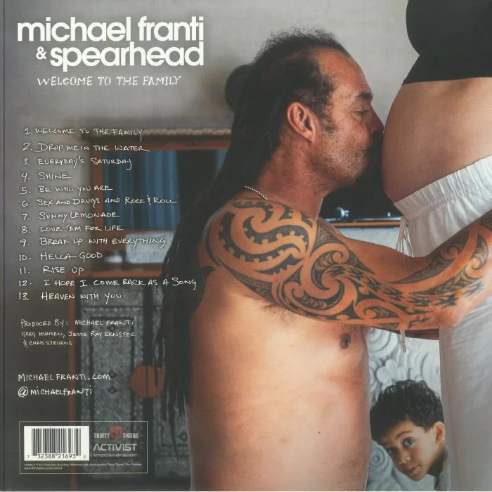 Обратная сторона обложки — Michael FRANTI / SPEARHEAD — Welcome To The Family