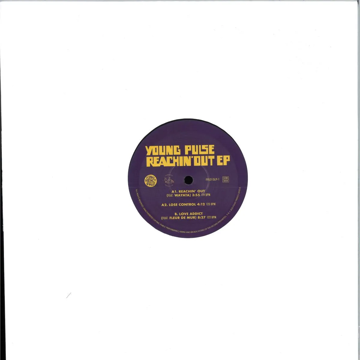 Back cover — Young Pulse — Reachin' Out