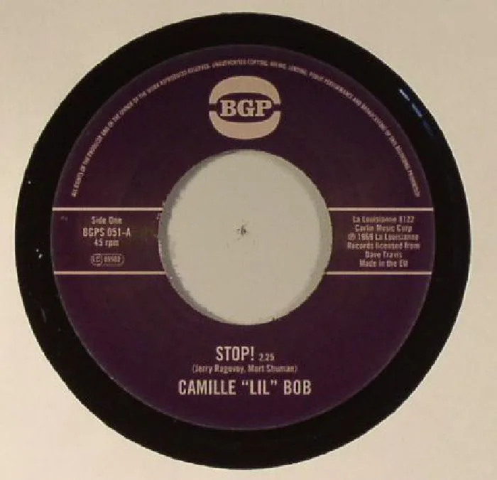 CAMILLE LIL BOB — Stop!