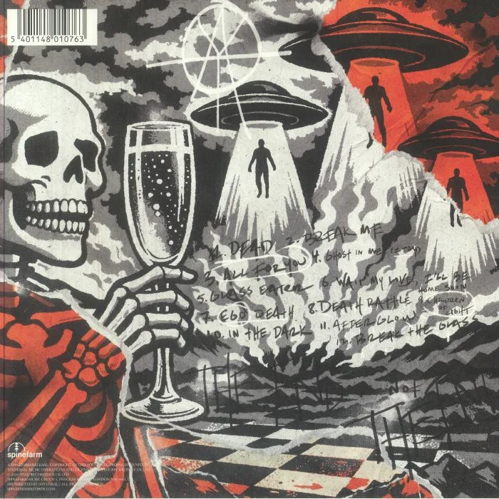 Back cover — ATREYU — The End Is Not The End