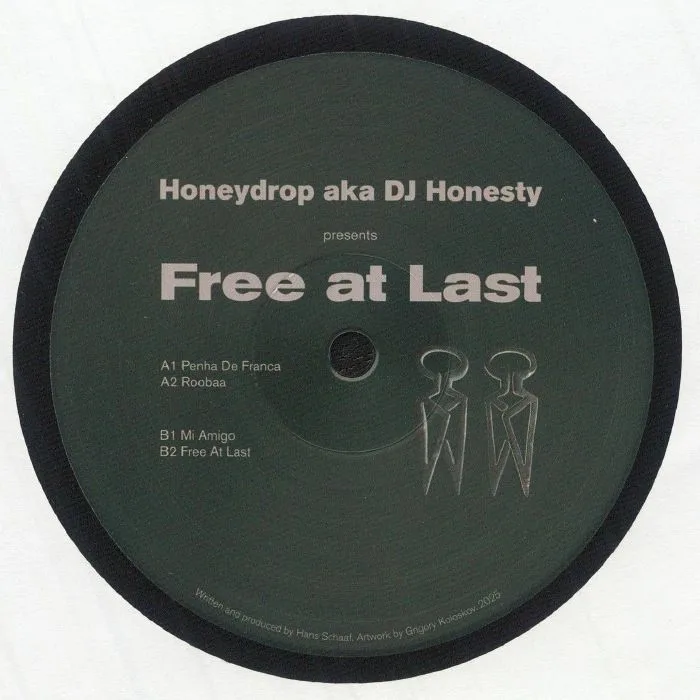 Лицевая сторона обложки — HONEYDROP aka DJ HONESTY — Free At Last