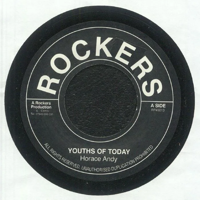 Horace ANDY / ROCKERS ALL STARS — Youths Of Today