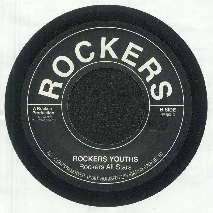 Обратная сторона обложки — Horace ANDY / ROCKERS ALL STARS — Youths Of Today