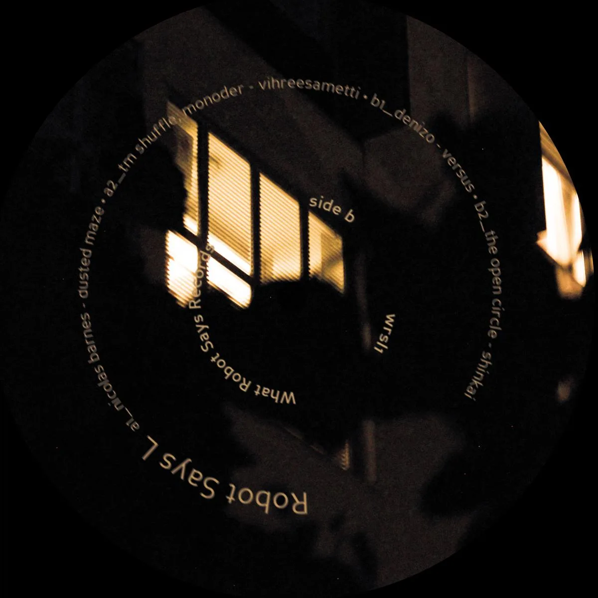 Back cover — Various — Robot Says L
