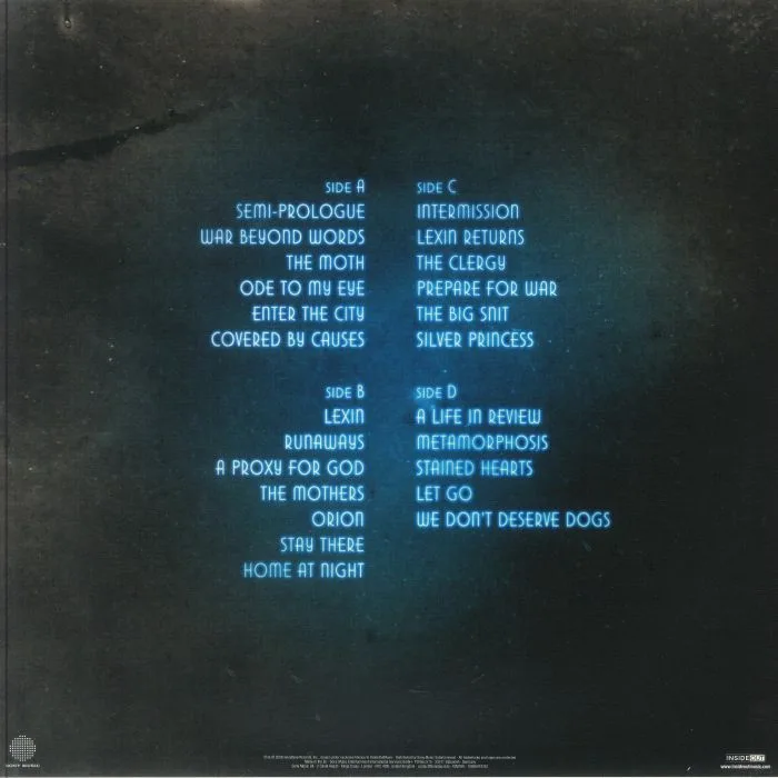Back cover — Devin TOWNSEND — The Moth