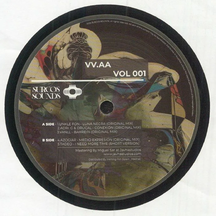 Front cover — UNKLE FON / DRUCAL / ADRI G / VANLL / AZOGIAR / TADEO — VV AA Vol I