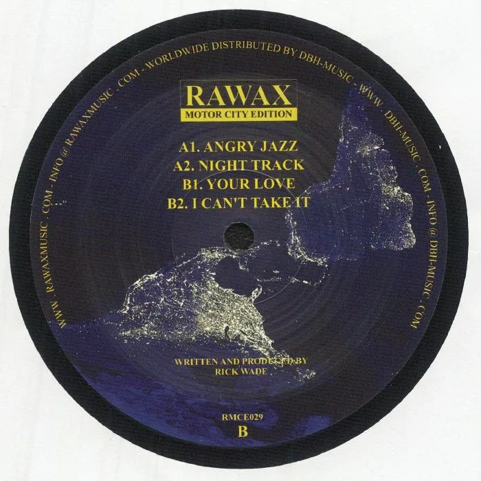 Back cover — Rick WADE — Night Trackin' (reissue)
