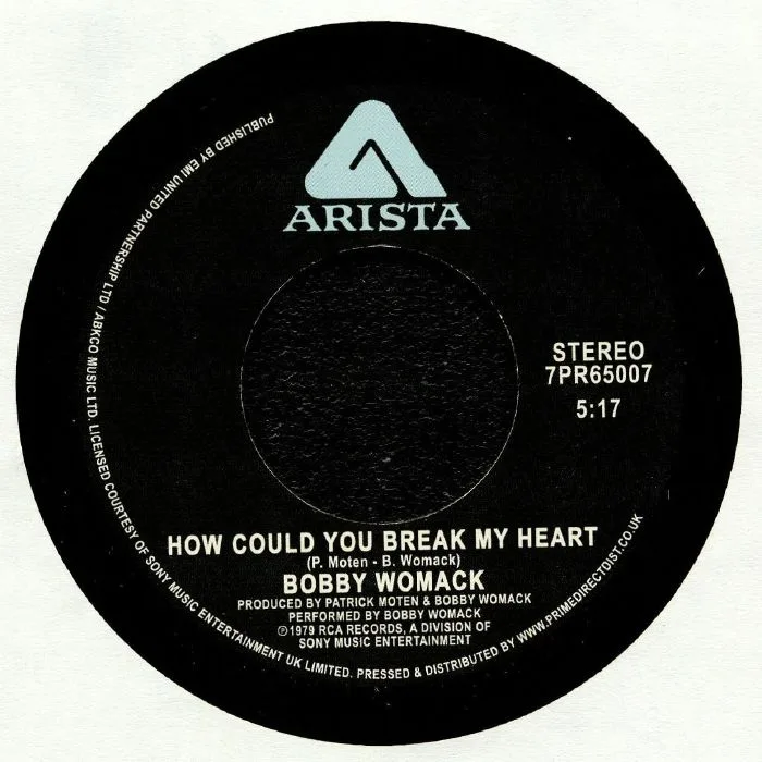 Front cover — Bobby WOMACK — How Could You Break My Heart
