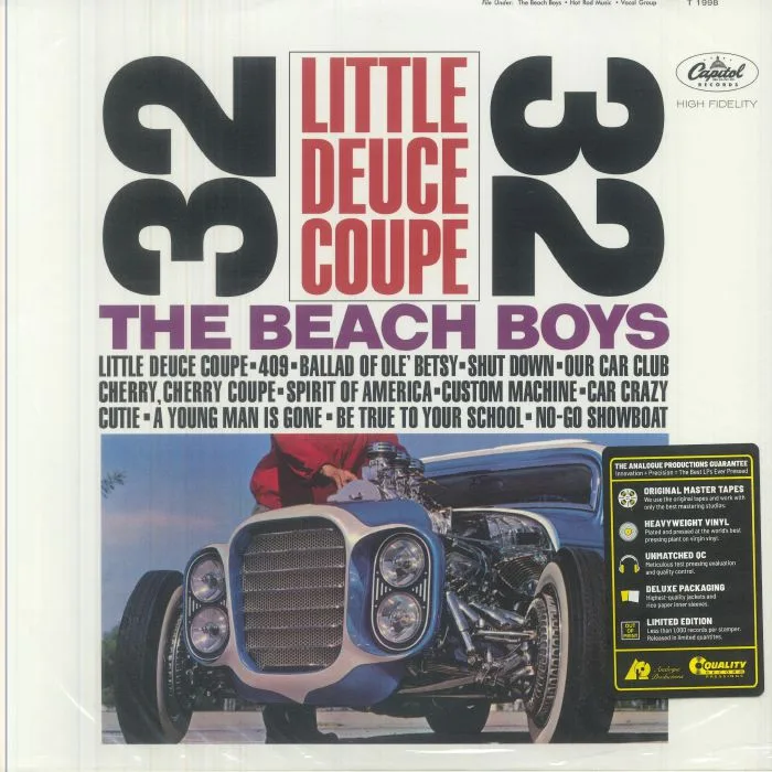 The BEACH BOYS — Little Deuce Coupe (reissue) (mono)