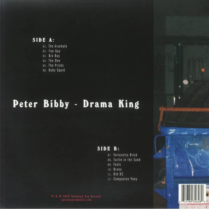 Back cover — Peter BIBBY — Drama King