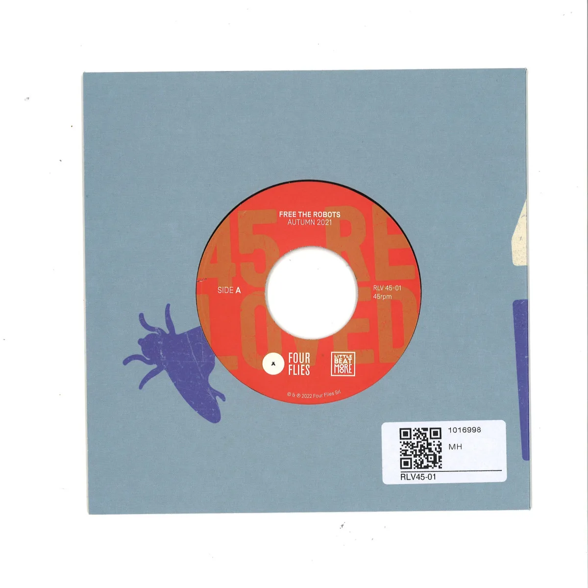 Back cover — Free The Robots/Gianni Safred — Autumn 2021 / Autumn 2001