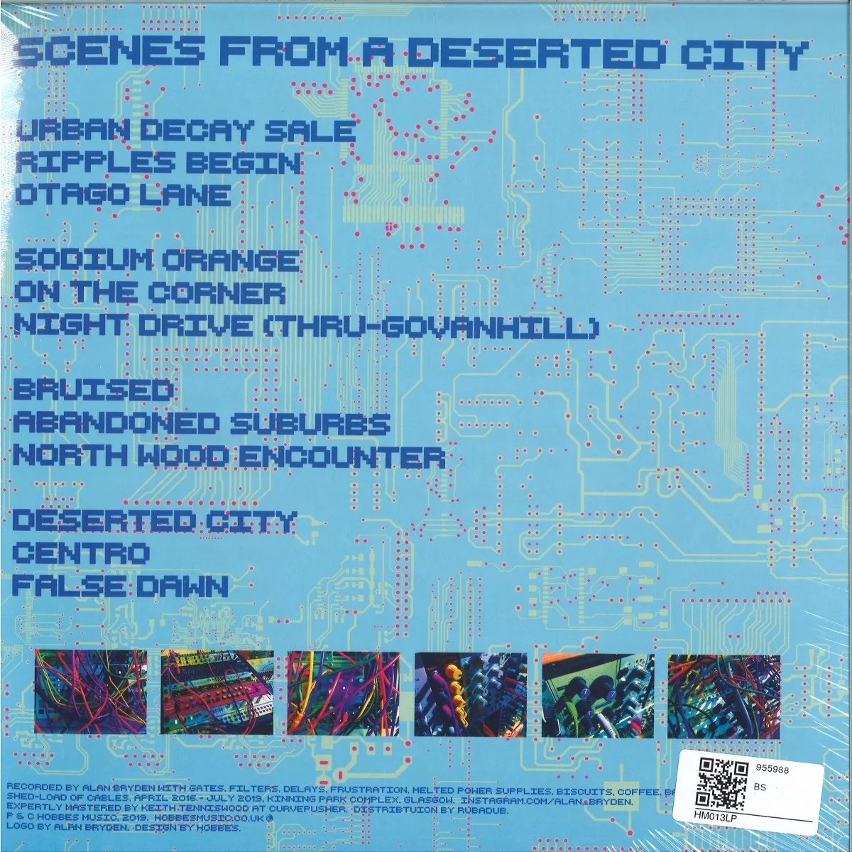 Обратная сторона обложки — Gaming — Scenes From A Deserted City LP