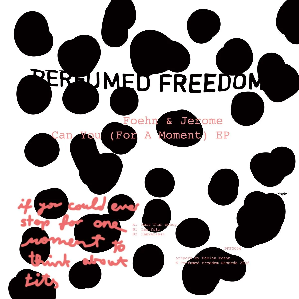 Back cover — Foehn & Jerome — Can You (For A Moment) EP