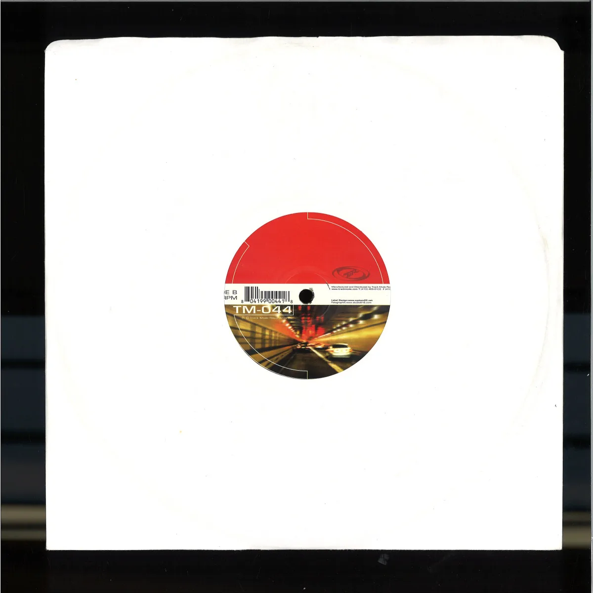 Back cover — Brett Dancer — Escape From Ny Project 10"