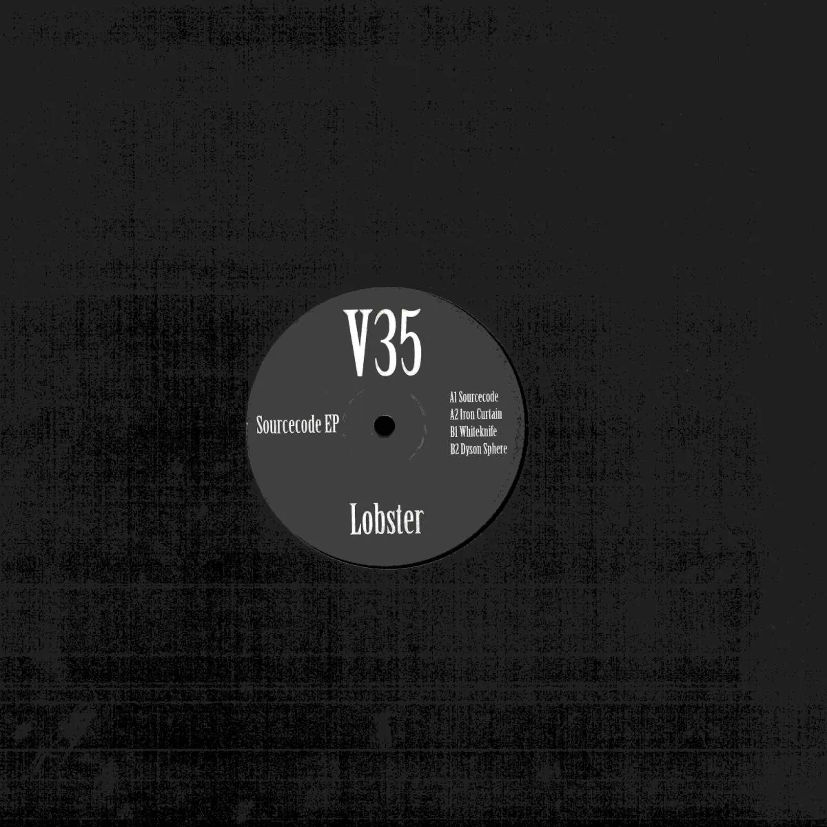 Back cover — Lobster — Sourcecode EP