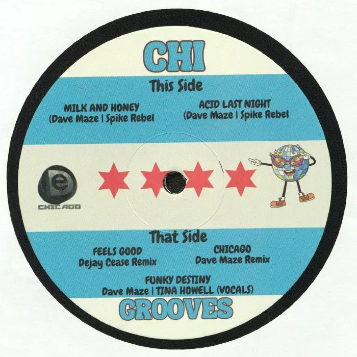Dave MAZE / SPIKE REBEL — Chi Grooves EP