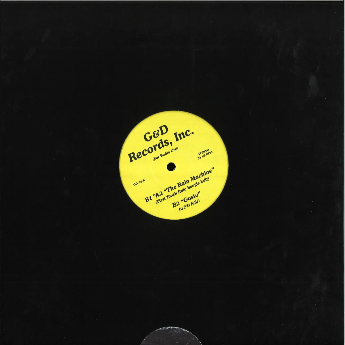 Back cover — G&D — G&D EDIT 5