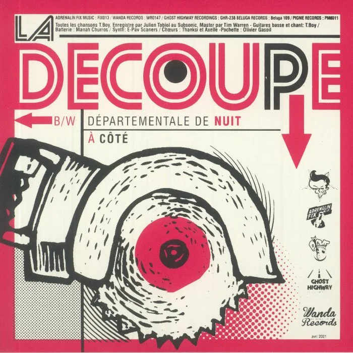 Back cover — LA DECOUPE — Inadapte
