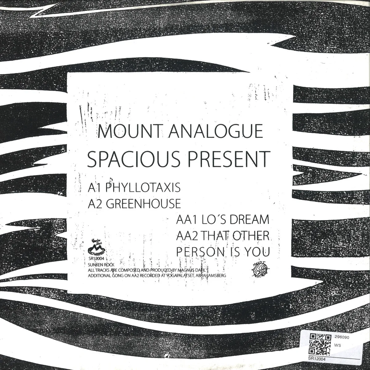 Обратная сторона обложки — Mount Analogue — Spacious Present