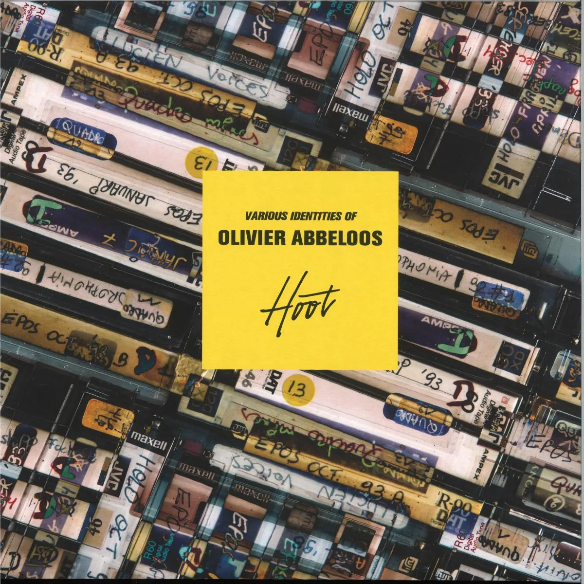 Лицевая сторона обложки — Olivier Abbeloos — Various Identities of Olivier Abbeloos LP 2x12"