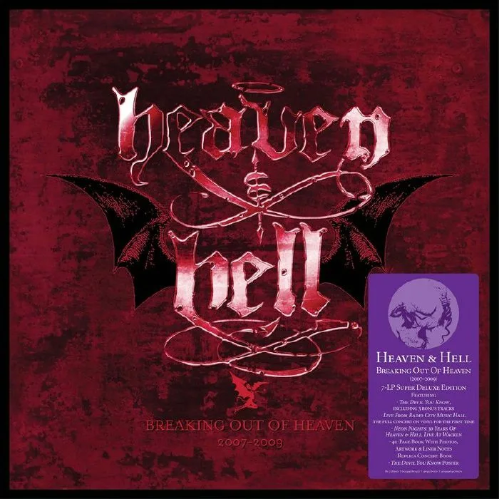 Back cover — HEAVEN & HELL — Breaking Out Of Heaven (Super Deluxe Edition)
