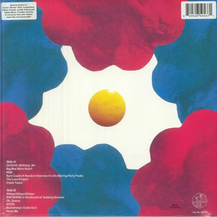 Back cover — PRINCE DADDY & THE HYENA — Hotwire Trip Switch