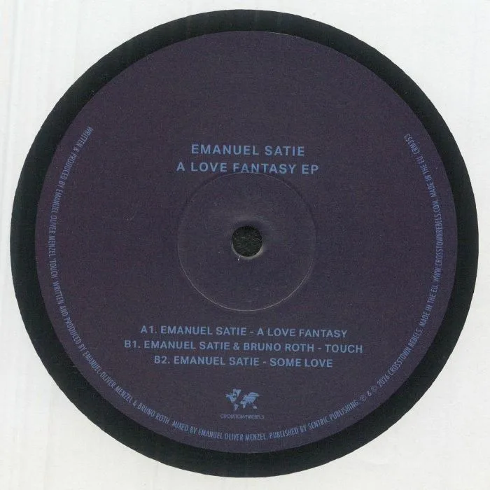 Front cover — Emanuel SATIE — A Love Fantasy EP