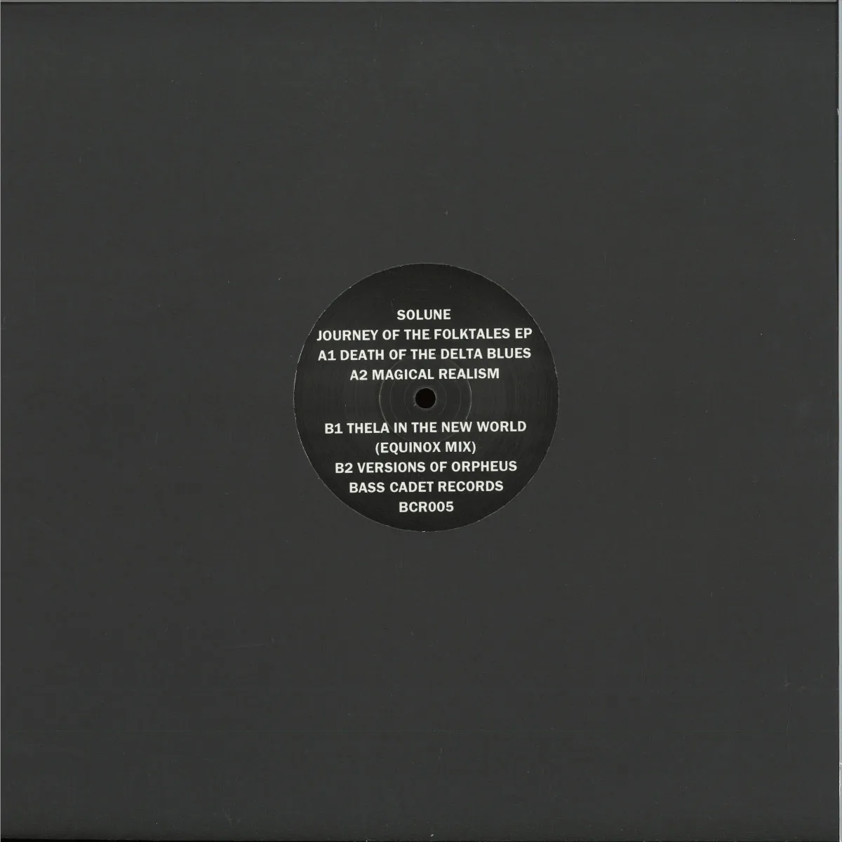 Back cover — Solune — Journey Of The Folktales EP